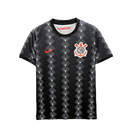 Camisa Corinthians Treino 23/24 Torcedor Masculina - Preta