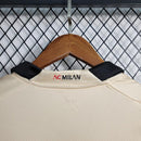 Camisa AC Milan  23/24 Torcedor puma Masculina - dourado