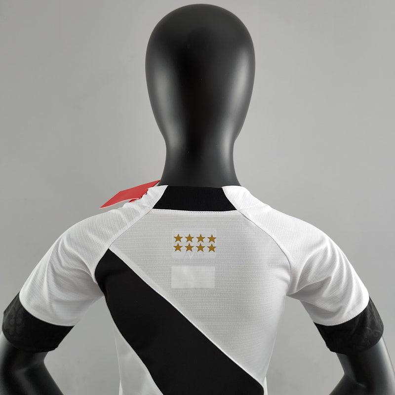 Conjunto Infantil Vasco Away 2022/23 - Branco