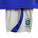 Kit Infantil Camisa + Shorts Infantil Seleção Brasileira - Azul