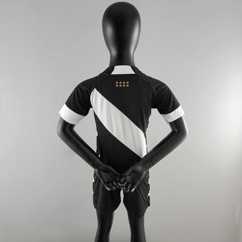 Conjunto Infantil Vasco Home 2022/23 - Preto