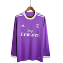 Camisa Retrô Real Madrid II Away Adidas 2016/17 Masculino  Roxo