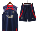 Conjunto Regata Paris Saint Germain 2023/24 Nike - Azul Escuro