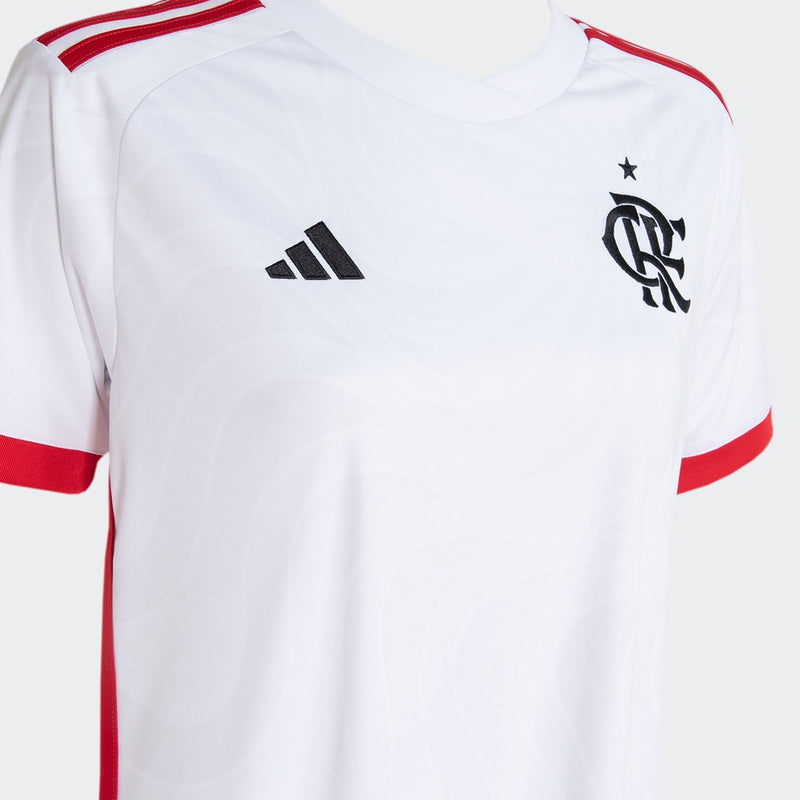 Camisa Flamengo II Away 2024/25 Feminina - Branca