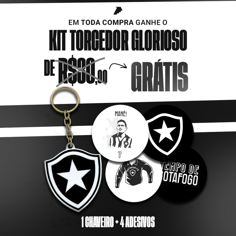 Conjunto Infantil Reebok Botafogo 2025/26 I