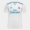 Camisa Retrô Real Madrid I Home Adidas 2017/18 Masculino Branca
