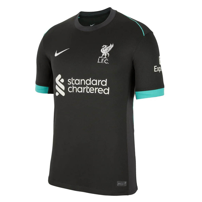 Camisa Liverpool II Away Nike Torcedor 2024/25 Masculino Preto