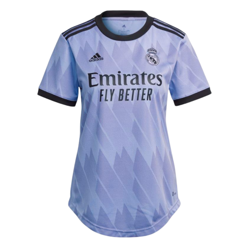 Camisa Real Madrid II Away 2022/23 Torcedor Feminina - Roxo