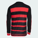 Camisa Flamengo Manga Longa I Home 2024/25 Vermelho e Preto