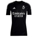 Camisa Real Madrid Goleiro Adidas Torcedor 2023/24 Masculino Preto