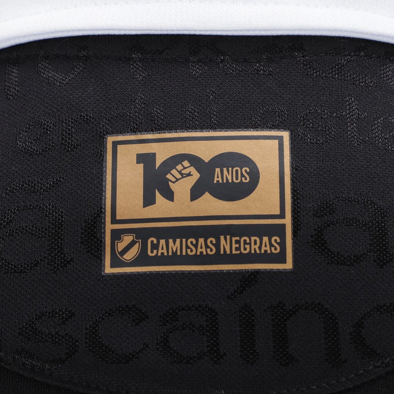 Camisa Vasco da Gama III 23/24 Kappa Feminina Camisas Negras