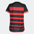 Camisa Flamengo I Home 2024/25  Torcedor Feminino Preto e vermelho