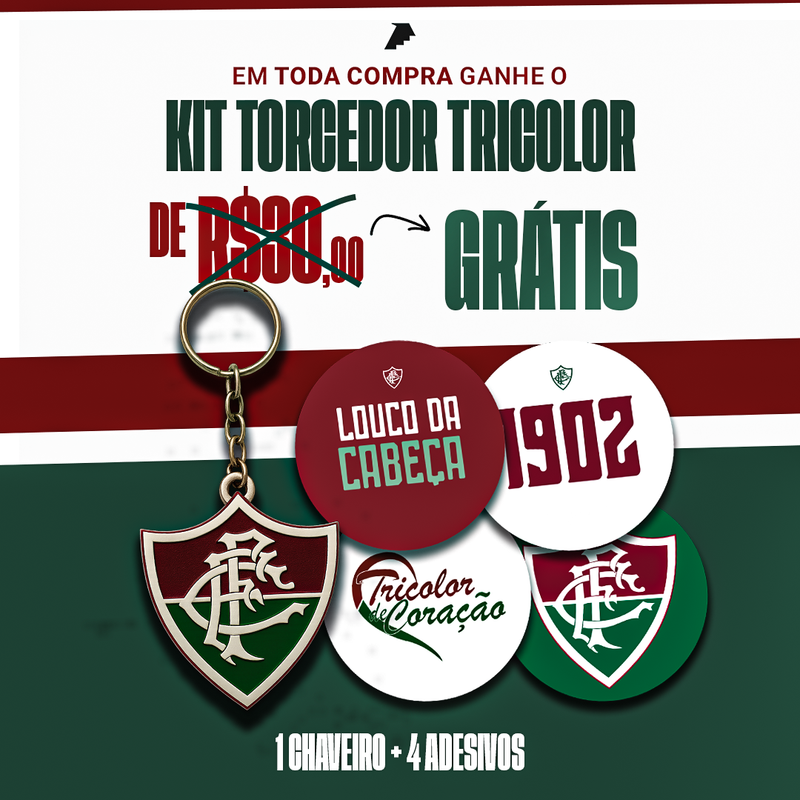 Conjunto Infantil Umbro Fluminense 2025/26 I
