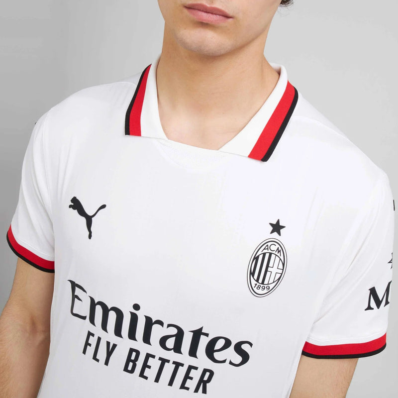 Camisa Milan II Away 2024/25 Puma  Masculino Branco