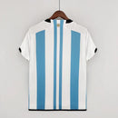Camisa Argentina I Home 2022/23 Adidas Torcedor Masculino Azul e Branco (3 ESTRELAS)