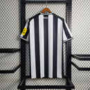 Camisa Newcastle I Home 2023/24 Torcedor Castore Masculino Branco e Preto