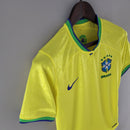 Camisa Nike Brasil Home Torcedor 2022/23 Feminina Amarela