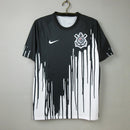 Camisa Corinthians Edição Especial 2023/24 Torcedor Masculina - Preta e Branca