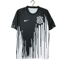 Camisa Corinthians Edição Especial 2023/24 Torcedor Masculina - Preta e Branca