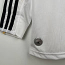 Camisa Real Madrid Manga Longa I Home Adidas 2009/10 Masculino Branco