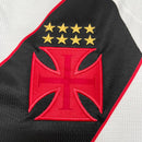 Camisa Vasco da Gama II Away 2024/25 Torcedor Masculino Branco e Preto