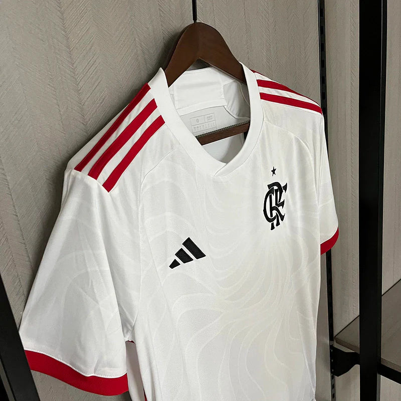 Camisa Flamengo II Away 2024/25 Masculino Branco