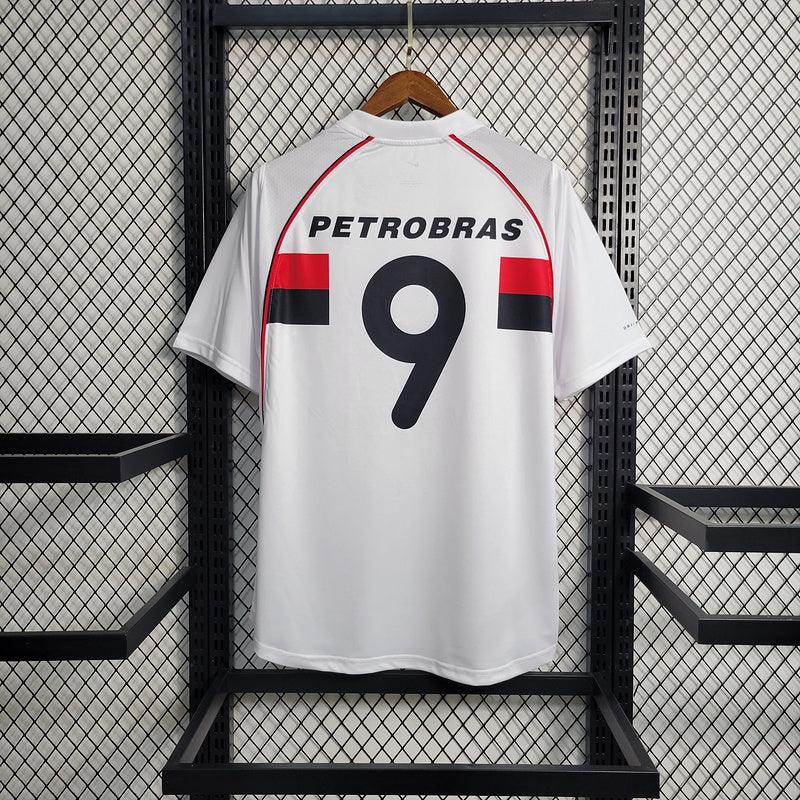 Camisa Flamengo II Away Retrô 2002/03 Masculina - Branco