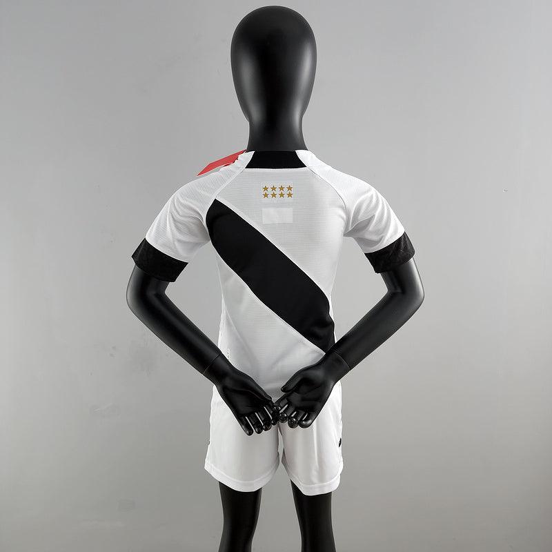 Conjunto Infantil Vasco Away 2022/23 - Branco