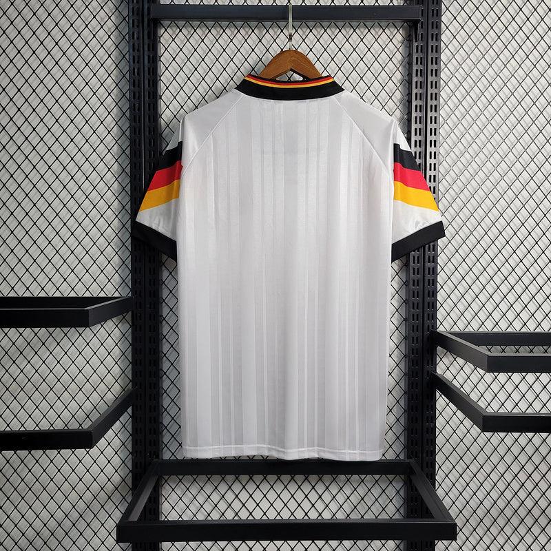 Camisa Alemanha Away Adidas 1992/93 Retrô- Branco