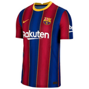 Camisa Retrô Barcelona Home 20/21 Torcedor Masculina - Azul e Grená