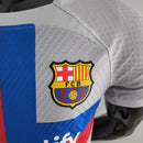 Camisa Barcelona Third 22/23 Jogador Masculina - Cinza