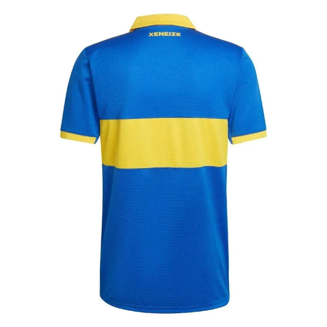 Camisa Boca Juniors Home 22/23 Torcedor Adidas Masculina - Azul e Amarela