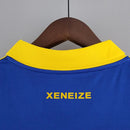 Camisa Boca Juniors Home 22/23 Torcedor Adidas Masculina - Azul e Amarela
