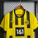 Camisa Borussia Dortmund I Torcedor 2022/23 Masculino Amarelo e Preto