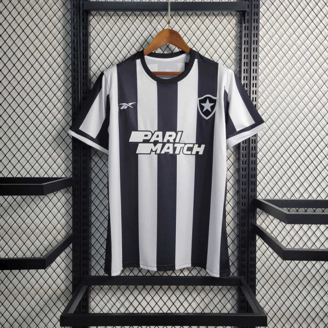 Camisa Botafogo I 22/23 Torcedor Masculina - Preto e Branco