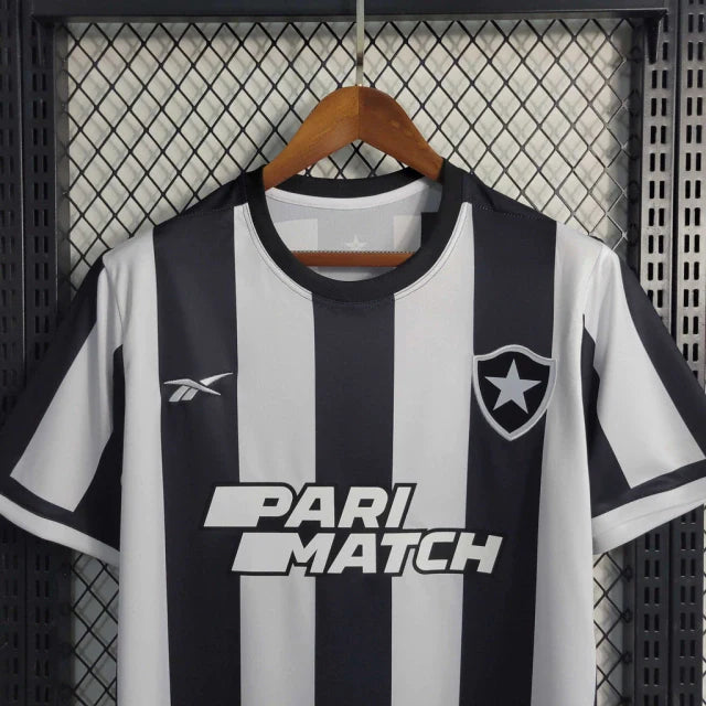 Camisa Botafogo I 22/23 Torcedor Masculina - Preto e Branco