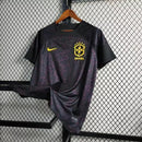 Camisa Brasil Goleiro 2022/23 Torcedor Masculino Preto