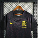 Camisa Brasil Goleiro 2022/23 Torcedor Masculino Preto