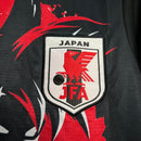 Camisa Japão Edição Goku 2024/25 Anime  Masculina Preta e Vermelha