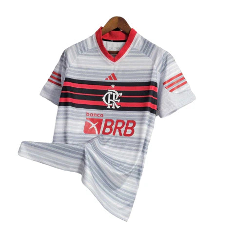 Camisa Flamengo II Regata 23/24 - Torcedor Adidas Masculina - Branco