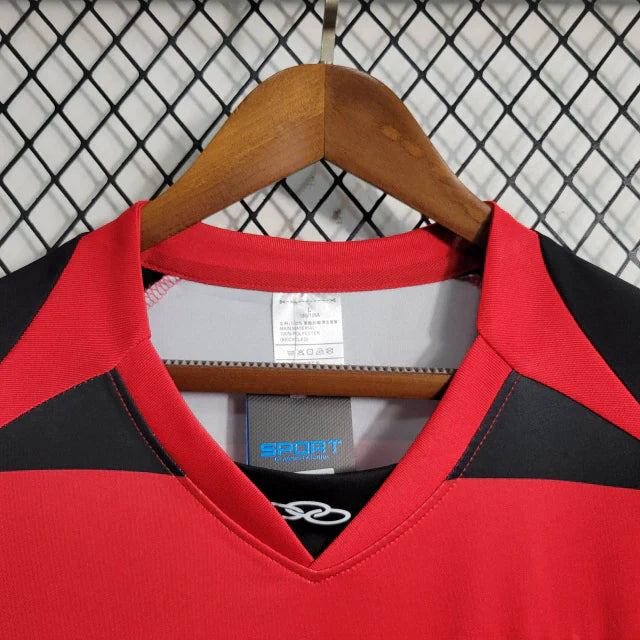 Camisa Retrô Flamengo Home I 2011 Masculino Vermelho e Preto