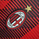 Camisa Milan I 2023/24 Vermelho e Preto