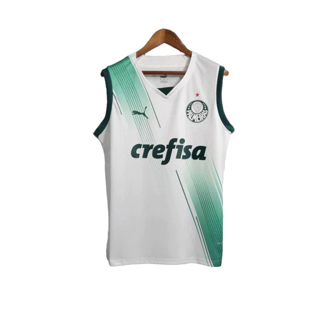 Camisa Palmeiras Away Regata 23/24 - Torcedor Masculina - Branco