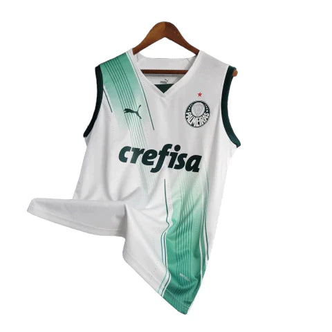 Camisa Palmeiras Away Regata 23/24 - Torcedor Masculina - Branco