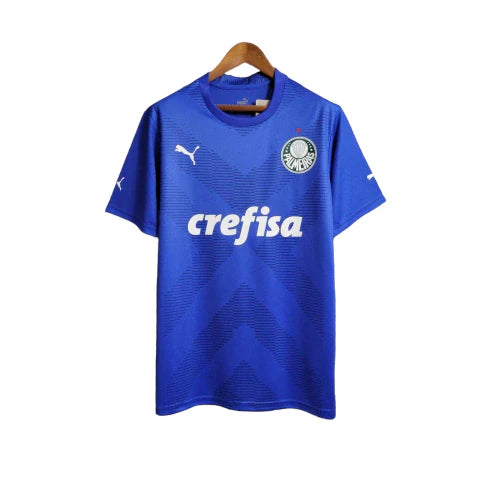 Camisa Palmeiras Goleiro 23/24 Torcedor Masculina - Azul