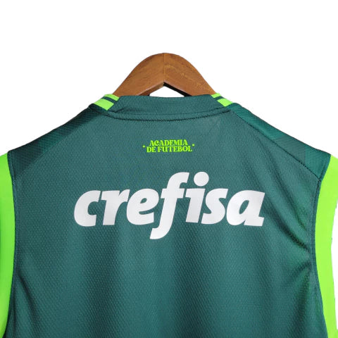 Camisa Palmeiras Home Regata 23/24 - Torcedor Masculina - Verde