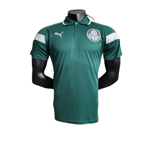 Camisa Palmeiras Treino 23/24 Polo Masculina - Verde Camisa Palmeiras Treino 23/24 Polo Puma Masculina - Verde