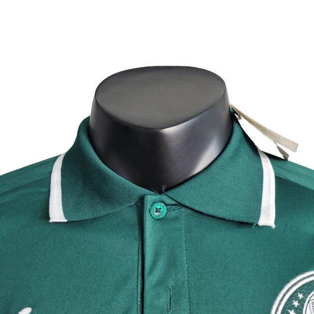 Camisa Palmeiras Treino 23/24 Polo Masculina - Verde Camisa Palmeiras Treino 23/24 Polo Puma Masculina - Verde