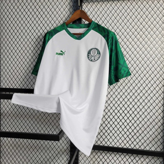 Camisa Palmeiras Treino 23/24 Torcedor Masculina - Branco