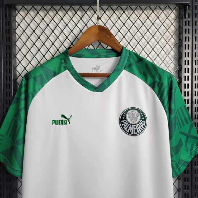 Camisa Palmeiras Treino 23/24 Torcedor Masculina - Branco